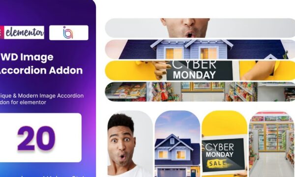 Image Accordion addon for elementor