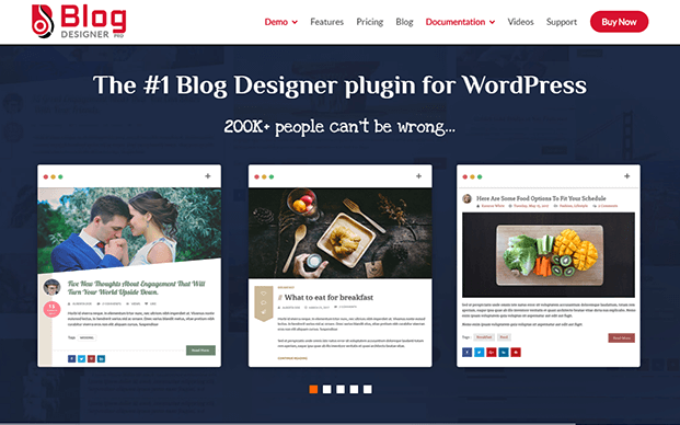 Features of Blog Designer PRO