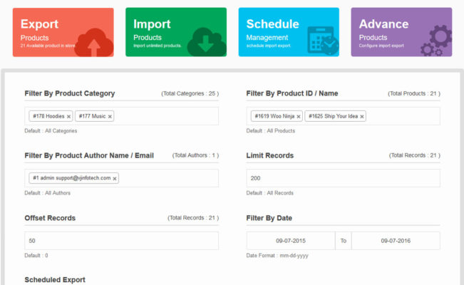 How Woo Import Export works