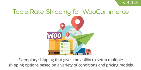 Table Rate Shipping features