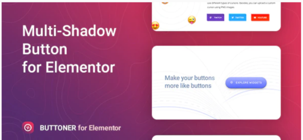 Buttoner - Multi-shadow Button for Elementor