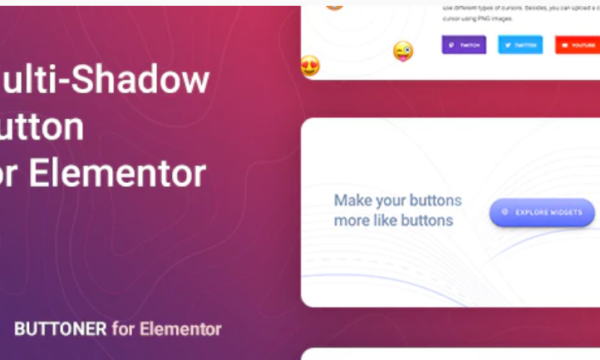 Buttoner - Multi-shadow Button for Elementor