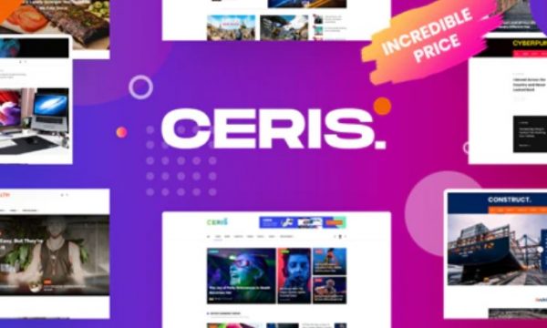 Ceris v1.4.1 - Magazine & Blog WordPress Theme