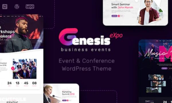 GenesisExpo - Business Events & Conference Theme
