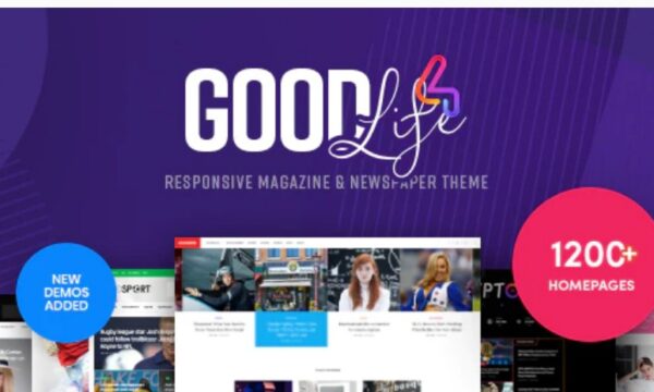 GoodLife - Responsive Magazine Theme