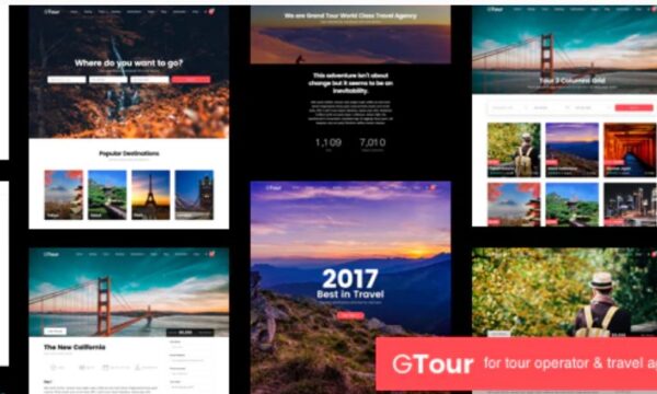 Grand Tour - Tour Travel Wordpress Theme