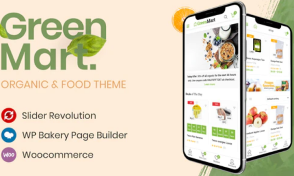 GreenMart - Organic & Food WooCommerce WordPress Theme