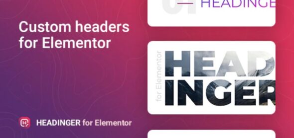 Headinger - Customizable headings for Elementor