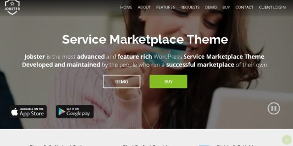 Jobster - Service Marketplace WordPress Theme