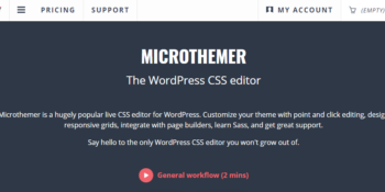 MicroThemer - WordPress CSS Editor
