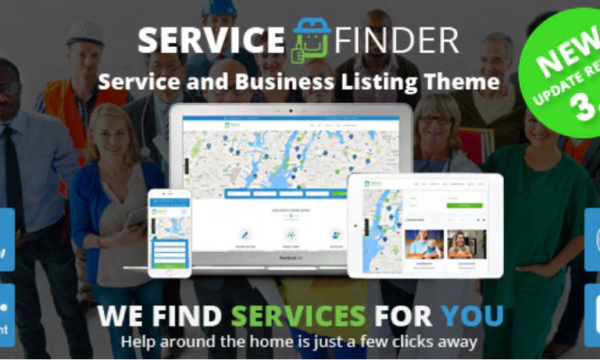 Service Finder - Provider and Business Listing Theme