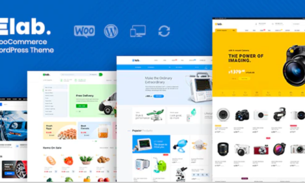 eLab - WooCommerce Marketplace WordPress Theme