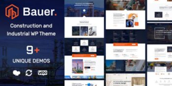 Bauer - Construction and Industrial WordPress Theme