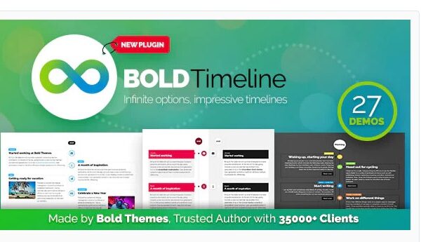 Bold Timeline - WordPress Timeline Plugin