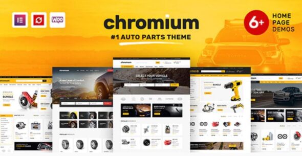 Chromium - Auto Parts Shop WordPress Theme