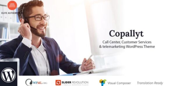 Copallyt- Call Center & Telemarketing WordPress Theme