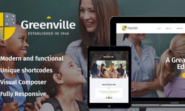 Greenville - A Private School WordPress Theme