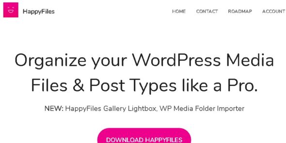 Happy Files Pro - Organize Your WordPress Media Files