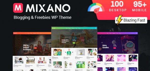 Mixano - Minimal WordPress Theme