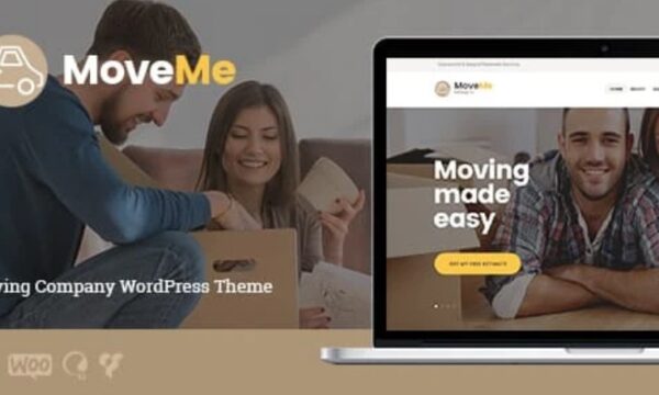 MoveMe - Moving & Storage Relocation Company WordPress Theme