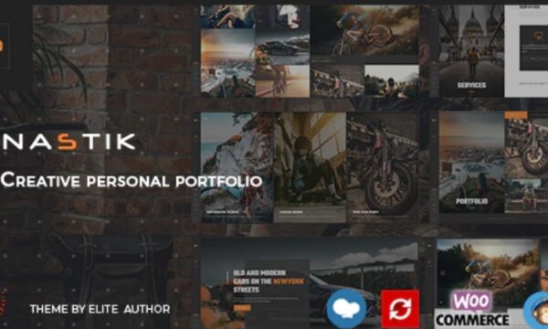 Nastik - Creative Portfolio WordPress Theme