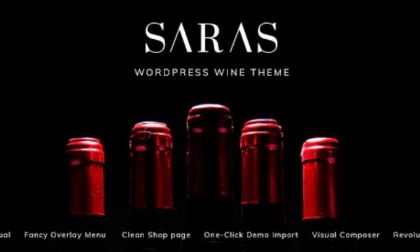Saras - Wine WordPress Theme
