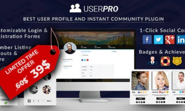 UserPro - User Profiles with Social Login