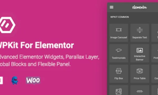 WPKit For Elementor - Advanced Elementor Widgets Collection & Parallax Layer