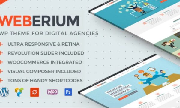 Weberium - Theme Tailored for Digital Agencies
