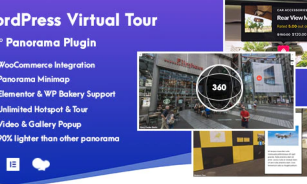 WordPress Virtual Tour 360 Panorama Plugin