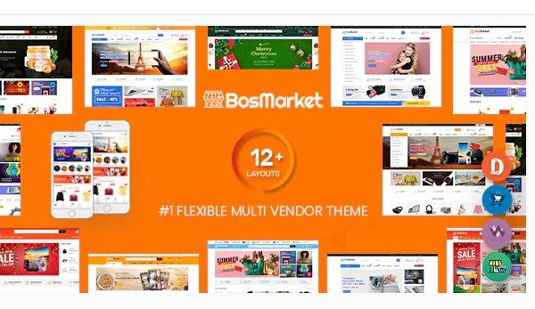 BosMarket- Flexible Multivendor WooCommerce WordPress Theme