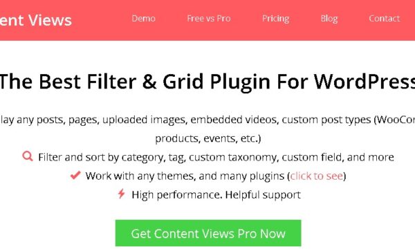 Content Views Pro - Display WordPress Content In Grid & More Layouts