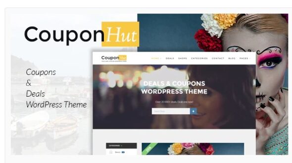 CouponHut - Coupons and Deals WordPress Theme