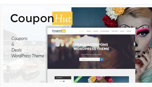 CouponHut - Coupons and Deals WordPress Theme