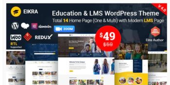 Eikra Education - Education WordPress Theme
