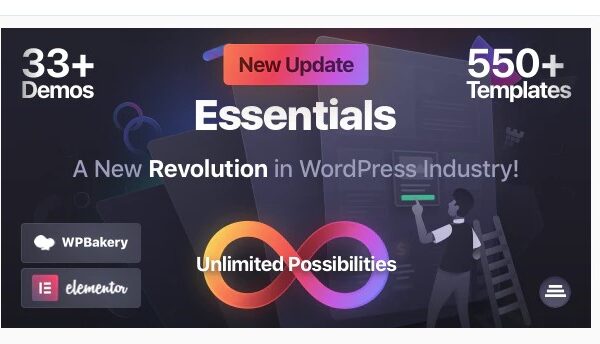 Essentials - Multipurpose WordPress Theme