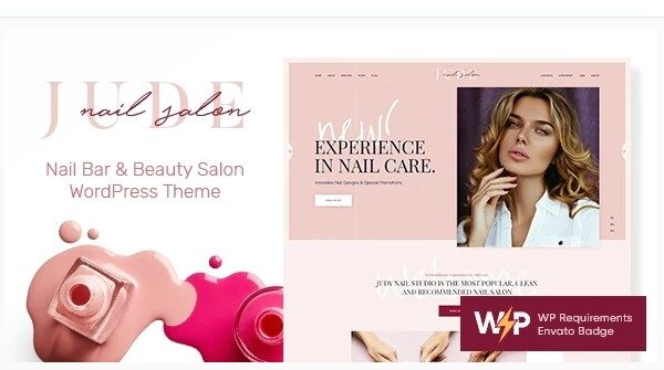 Jude - Nail Bar & Beauty Salon WordPress Theme