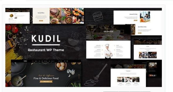 Kudil - Cafe, Restaurant WordPress Theme