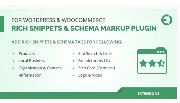 Rich Snippets & Schema Markup Plugin for WordPress & WooCommerce