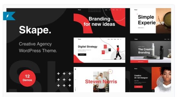 Skape - Creative & Modern Agency WordPress Theme
