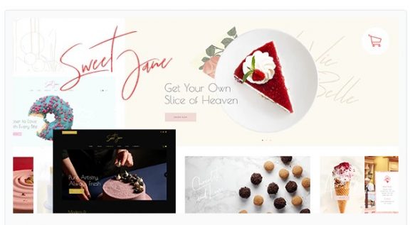 Sweet Jane - Delightful Cake Shop Theme
