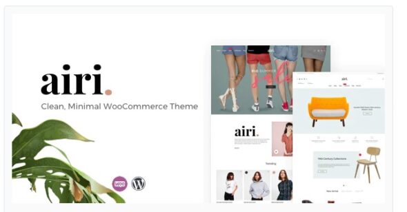 Airi - Clean, Minimal WooCommerce Theme