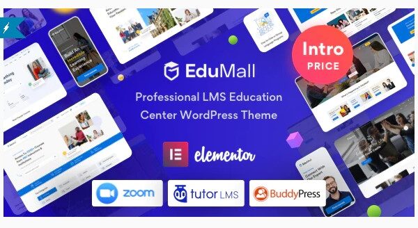 EduMall - Professional LMS Education Center WordPress Theme