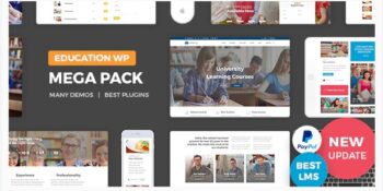 Education Pack - Education Learning Theme WP