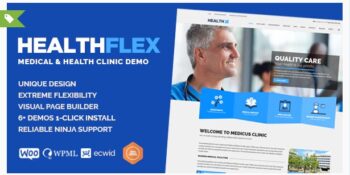 HEALTHFLEX - Medical Health WordPress Theme