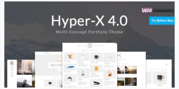 HyperX - Portfolio for Freelancers & Agencies