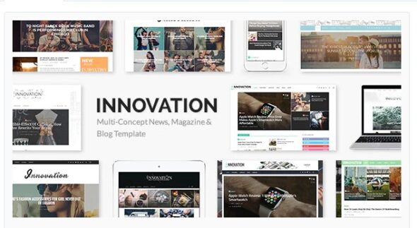 INNOVATION - Multi-Concept News, Magazine & Blog Template