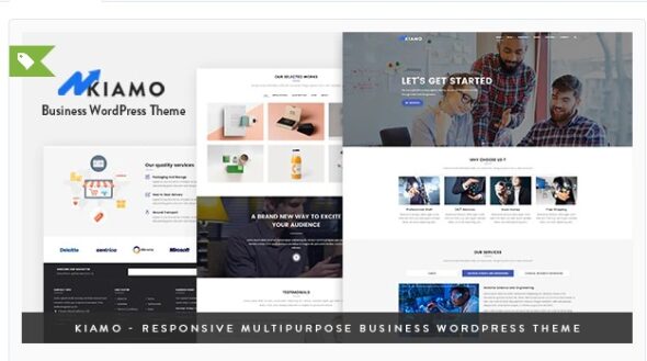 Kiamo - Responsive Business Service WordPress Theme