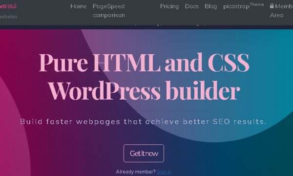 LiveCanvas - Pure HTML and CSS WordPress builder