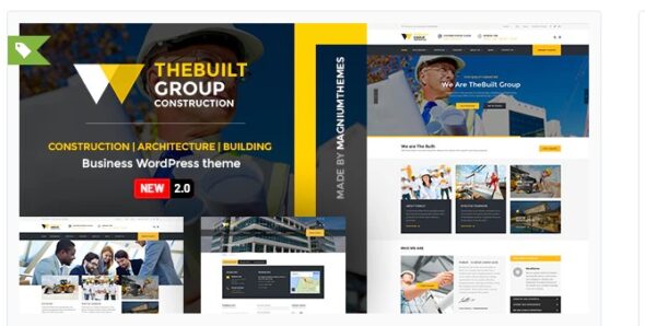 TheBuilt - Construction and Architecture WordPress theme